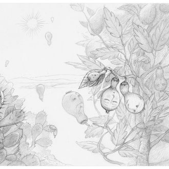 "Vital breath" - Drawing