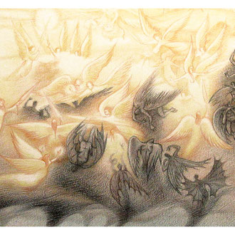 Battle of Angels and Demons Agni Yoga