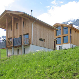 Neubau Ferienhäuser, Lauchernalp