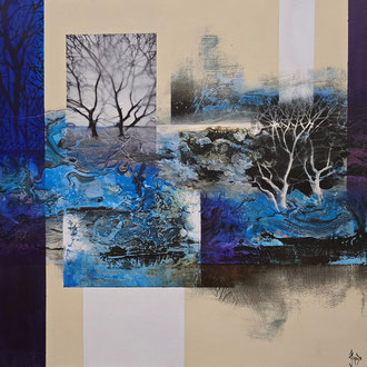 Un soir d'hiver 70 x 70