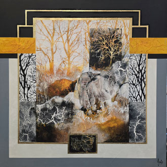 Promesse après la brume 100 x 100