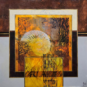 Analogie du fossile 60 x 60