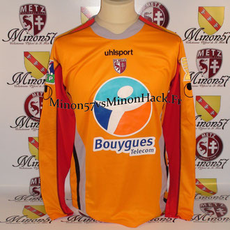 Maillot Porté MARICHEZ Coupe de la ligue 2007 FC METZ