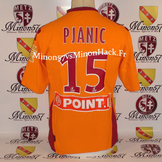 Maillot Porté PJANIC Coupe de la ligue 2008 FC METZ