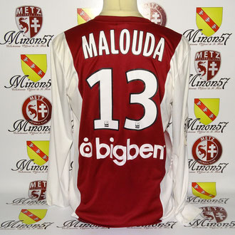 Maillot porté par F. Malouda