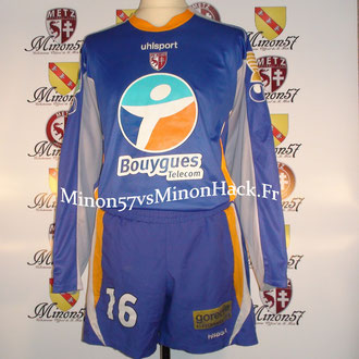 ENSEMBLE Porté BONNEFOI Coupe de la ligue 2007 FC METZ