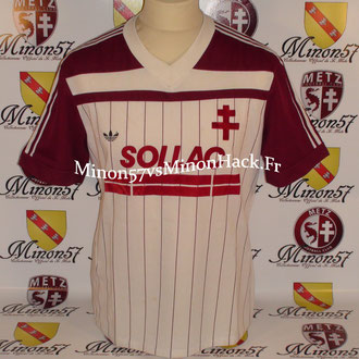 Maillot porté par BOCANDÉ Jules Fc Metz vs Fc Barcelone 1984