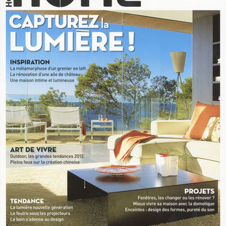 HOME MAGAZINE - DOUBLE CHEESE - LIMOGES PORCELAIN - APRIL MAY 2012
