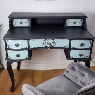 Schreibtisch Möbel Limburg Atelier Jennifer Bluhm Chabby Chic Design Unikat