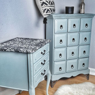 Apotheker Kommode Möbel Limburg Atelier Jennifer Bluhm Antik Retro Home Kreidefarbe