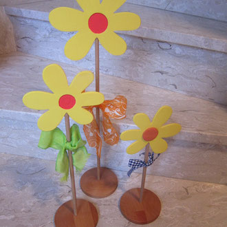 CNC gefertigte Blumen / kreativ-fraesen