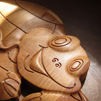 CNC gefertigte Schildkröte V2.0  (kreativ-fraesen.de)