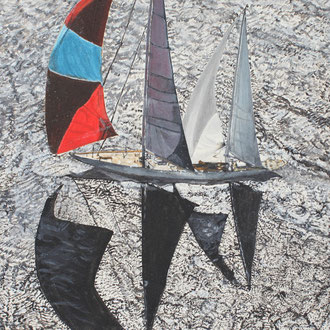 Dipinto Olio su Tela | Riflessi | Dimensioni: 29x38.5 cm