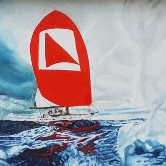 Dipinto Olio su Tela | Spinnaker | Dimensioni: 39x29 cm