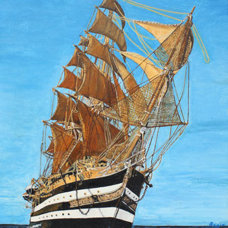Dipinto Olio su Tela | Amerigo Vespucci | Dimensioni: 29.5x39.5 cm