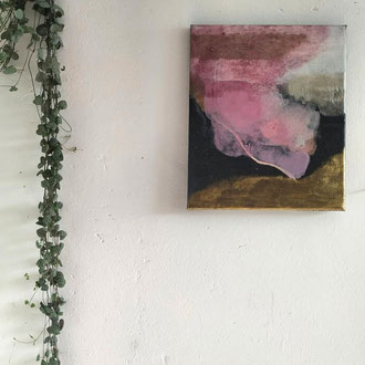 Mischtechnik auf Leinwand, 25 x 30 cm, 2020