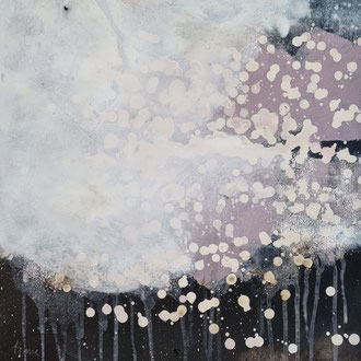 Mischtechnik auf Leinwand, 50 x 70 cm, 2021