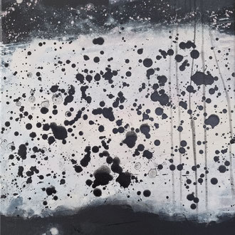 Mischtechnik auf Leinwand, 50 x 70 cm, 2021
