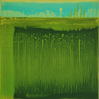 P2, 2003, Acryl/LW, 100 x 100 cm                  