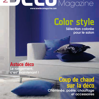 NEW DECO MAGAZINE - PÄRTY MOOD SOUS VERRE - DECEMBRE 2012