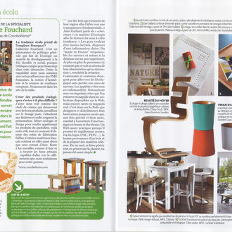 VIE PRATIQUE MAISON - INTERVIEW ECO DESIGN - DINDON MAGNETIK, SERVICE BEL HERITAGE - MAI 2012