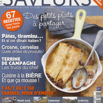 MAGAZINE SAVEURS - PLANCHES MAGNETIK DEGUSTATION - FEVRIER 2012