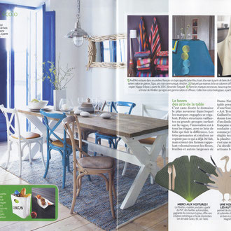 VIE PRATIQUE MAISON - INTERVIEW ECO DESIGN - DINDON MAGNETIK, SERVICE BEL HERITAGE - MAI 2012