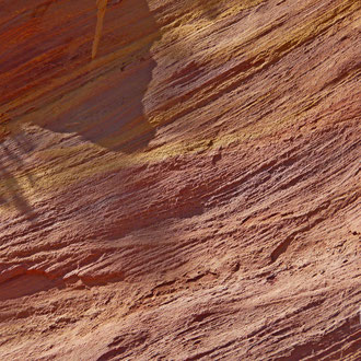 Détail d'ocre - Roussillon (Vaucluse) Provence, Août 2010