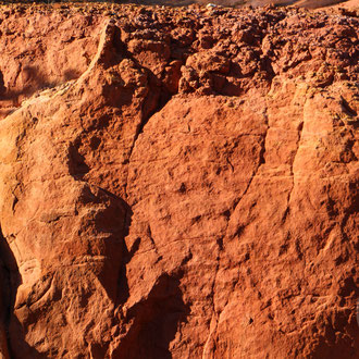 Détail d'ocre - vers Gargas (Vaucluse) Provence, Août 2015