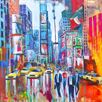 NYC Times Square III - 185 x 160