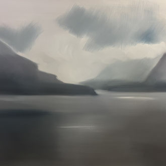 Hallstatt, Öl auf Leinwand, 80x100, 2021