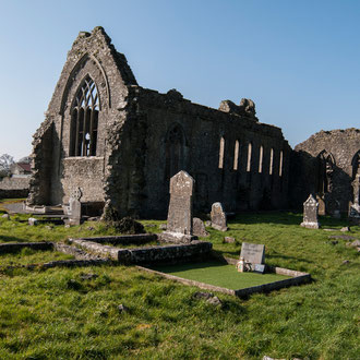 Irlande, Comté du Connemara, Athenry, Prieuré Dominicain du XI ème siècle