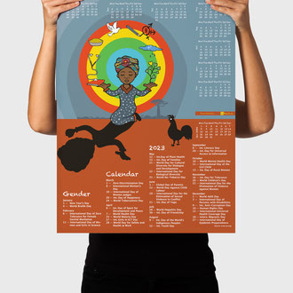 "Gender calender" Illustration für CoResult © Stefan Hoch