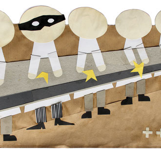 "Undercoverboss" Illustration für die Hannoversche Allgemeine Zeitung © Stefan Hoch