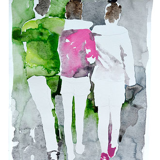 #3 - Aquarelle sur papier 30 cm x 40 cm - FESTOR Astrid © 2021