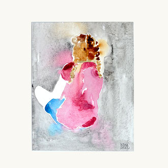 #1 - Aquarelle sur papier 30 cm x 40 cm - FESTOR Astrid © 2021