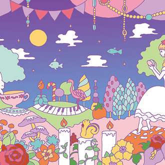Angelique サイトメインビジュアルイラスト