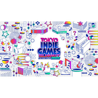 「TOKYO INDIE GAMES SUMMIT」キービジュアル（ロゴ：MOUNTAIN GRAPHICS）