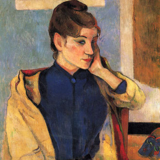 Emma-Jonna Ginsterberg (*1920) ist die Tochter des Marinesoldaten (und Schmiedes) Bendix Feuersänger. Emma-Jonna und Simon sind die Eltern von Benni. [Paul Gauguin]