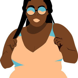 Miriame Bicheline Mbongo (*1960) aus Bamenda, Kamerun, ist eine enge Freundin von Pauline. [Pixabay: younglady]