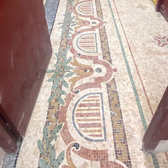 rénovation mosaique après 