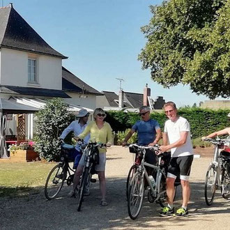 les joies du vélo entre amis