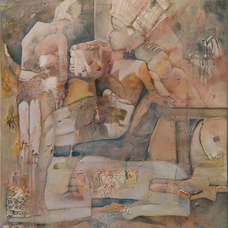 Maria Wirth - Hekate, 120 x 100cm, Öl auf Leinwand, 2023