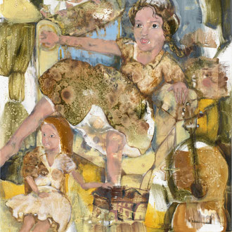 Maria Wirth - Mädchenzimmer, 2025, Öl auf Leinwand, 90 x 70cm