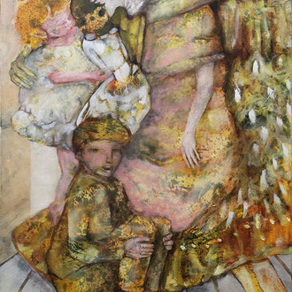 Maria Wirth - Petite Rêverie, 130 x 90cm, Öl auf Leinwand, 2023