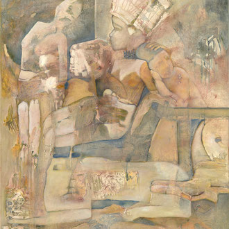 Maria Wirth - Hekate, 120 x 100cm, oil on canvas, 2023