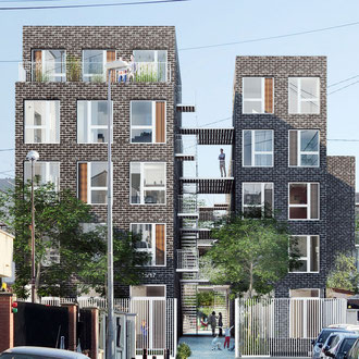 LOGEMENTS--CONTEMPORAINS-EN-BRIQUE---MONTREUIL---ILE-DE-FRANCE_BRIQUES-ET-TERRE-CUITE-ROUGE-BRUN---IMMEUBLE--MODERNE----E+C--BIOPOSS---RT2020