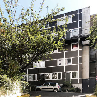 LOGEMENTS--CONTEMPORAINS-EN--BETON-PREFABRIQUE--PARIS---ILE-DE-FRANCE_BETON-ACIER---REHABILITATION-EN-MILIEU-OCCUPE---IMMEUBLE--MODERNE