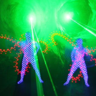 Lasershow im Großraum Freising - Fantômes de Flammes