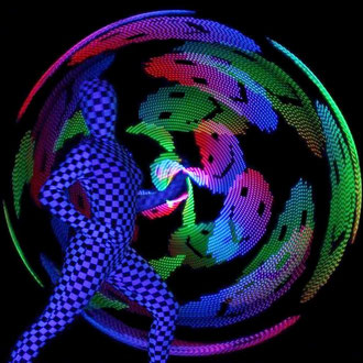 Lasershow in Königsbrunn - Fantômes de Flammes